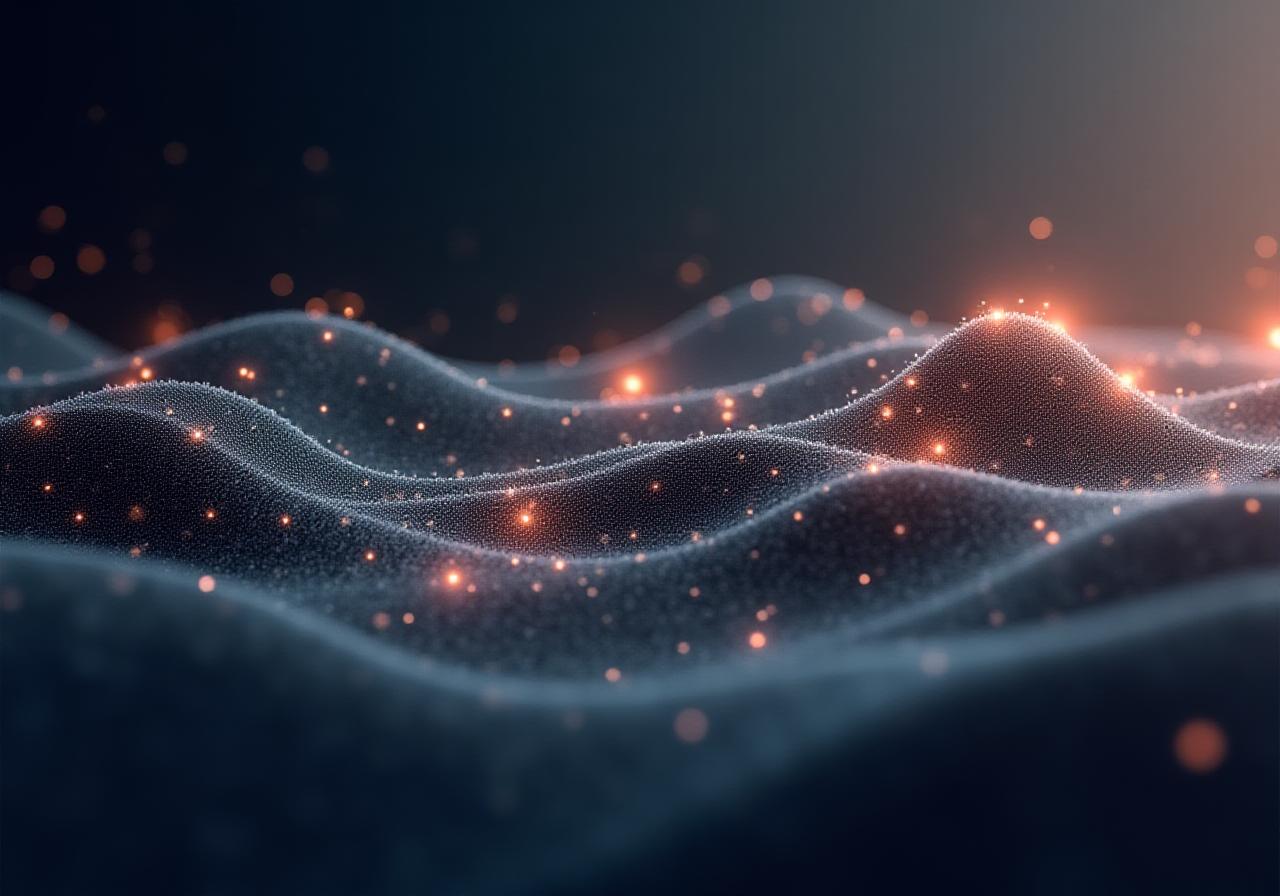 Abstract data security visualization